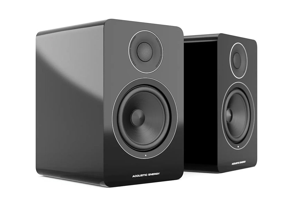 Acoustic Energy AE1 Active Piano Black Speakers