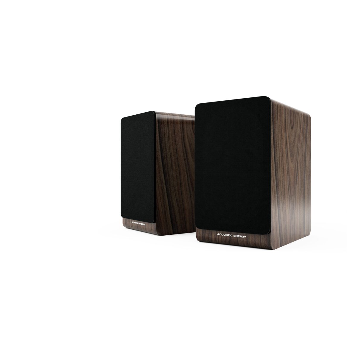 Acoustic Energy AE100 MK2 Walnut Bookshelf Speakers